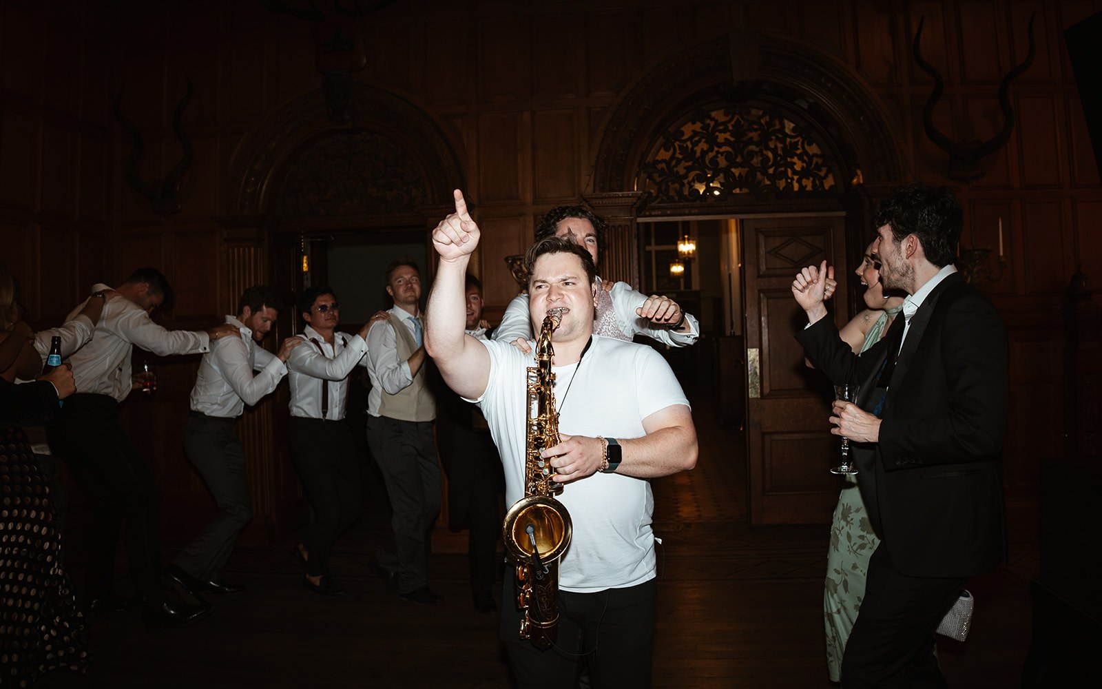The Junior Canes performing live